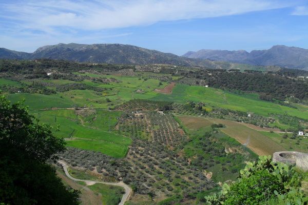 Sierra de Ronda Motorcycle ride in southern Spain andalusia
