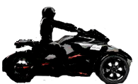 With your bike can am picto