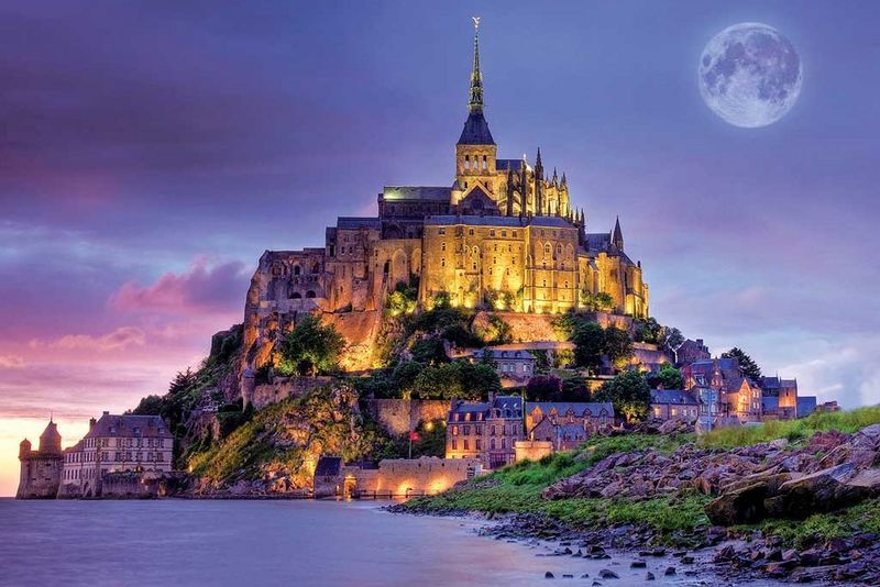 Mont St Michel d day motorcycle riding
