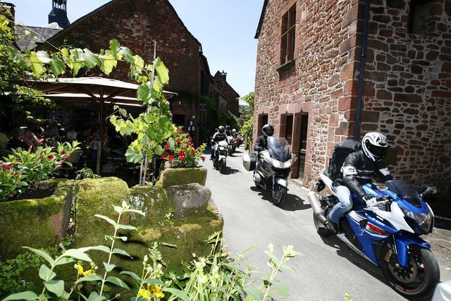 motorycle touring france limousin corrèze