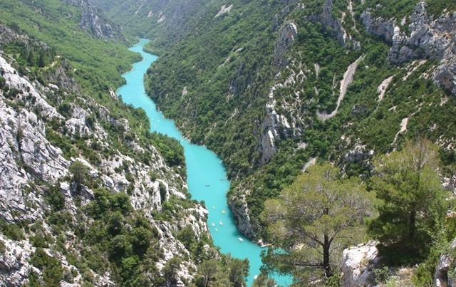 Verdon provenca motocicleta viajem franca