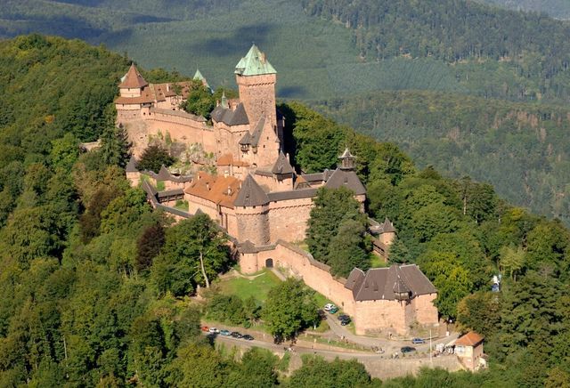 Ht Koenigsbourg alsace motorcycle tour france