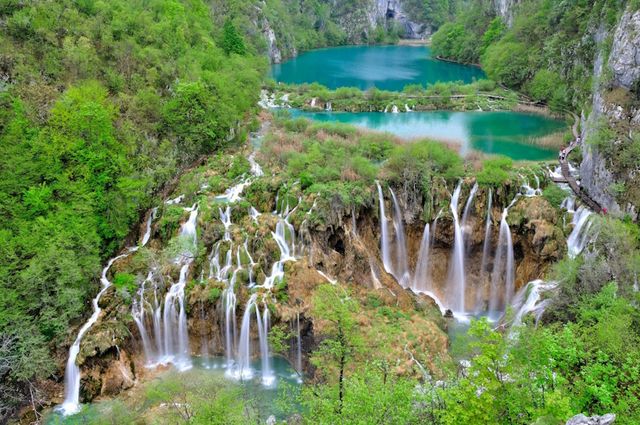 lac plitvice lac plitvice road trip moto balkan