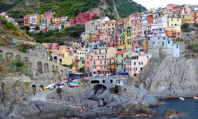 Manarola in Cinque Terre cinque terre motorcycle tour