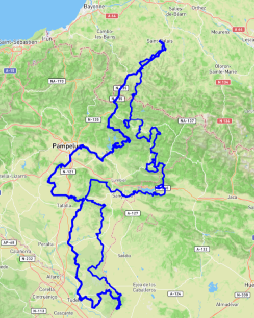 tracé circuit bardenas